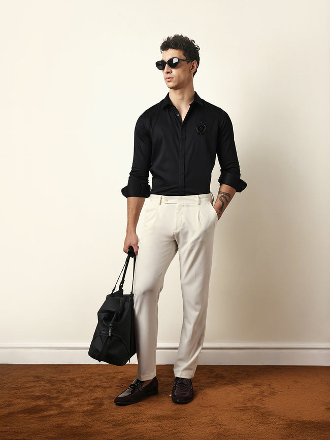 Men Modern Fit Casual Shirt
