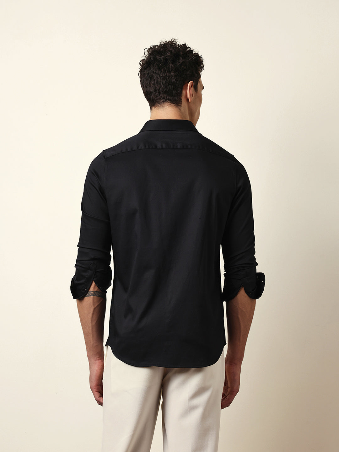 Men Modern Fit Casual Shirt