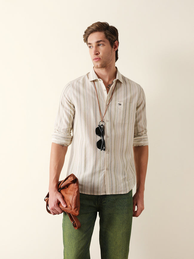 Men Long Sleeves Shirt