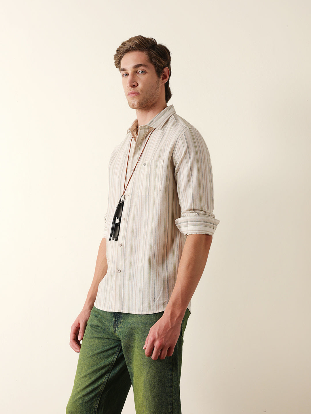 Men Long Sleeves Shirt
