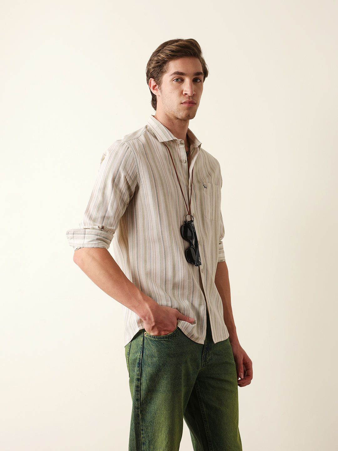 Men Long Sleeves Shirt