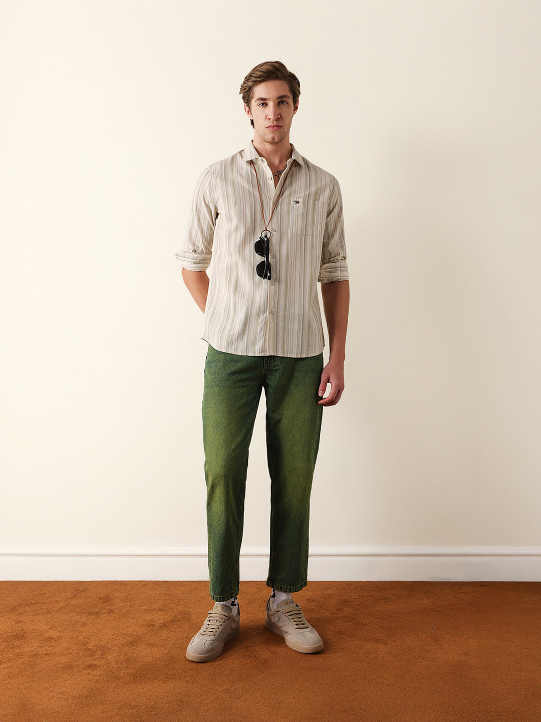 Men Long Sleeves Shirt