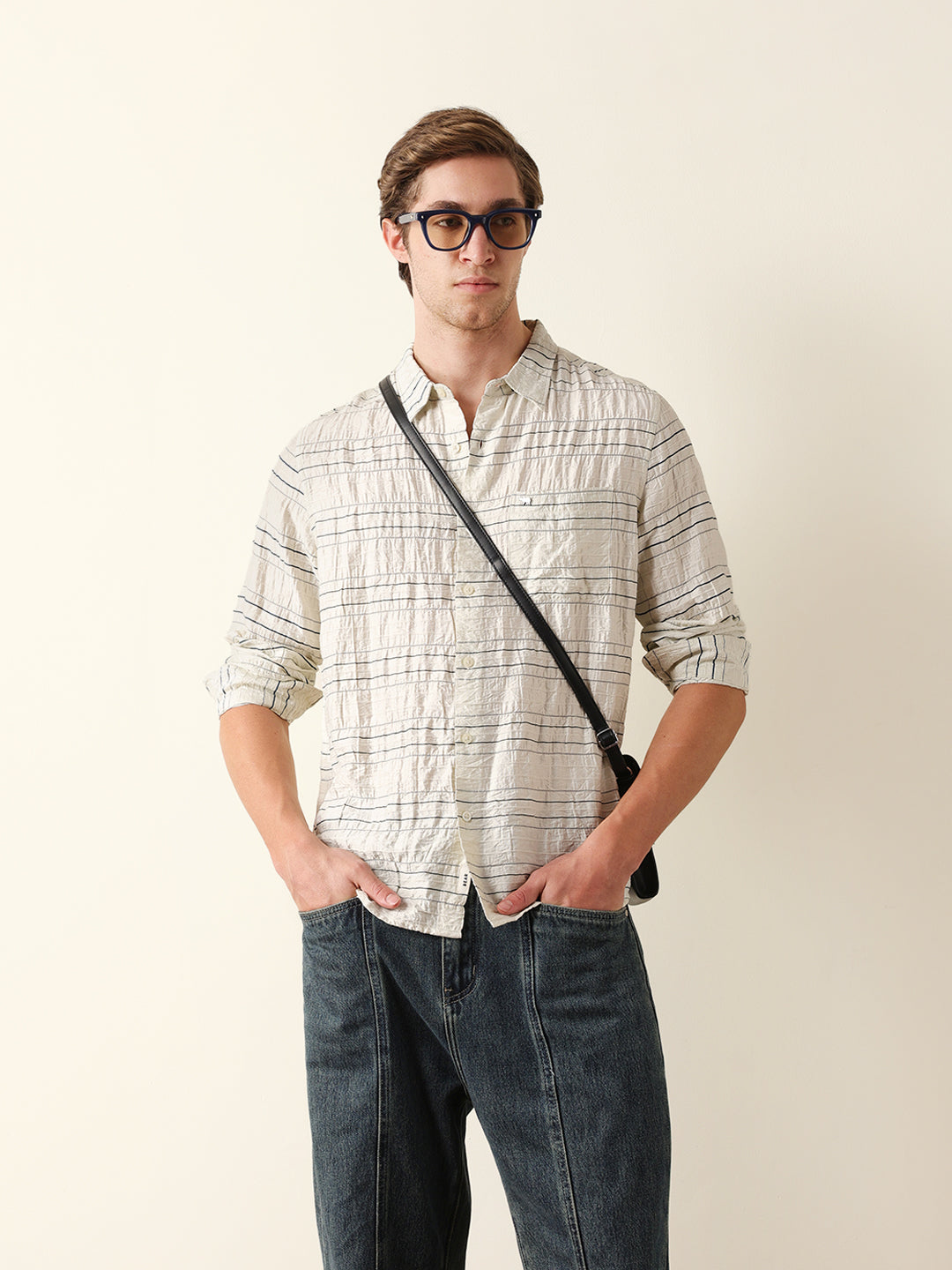 Men Long Sleeves Shirt