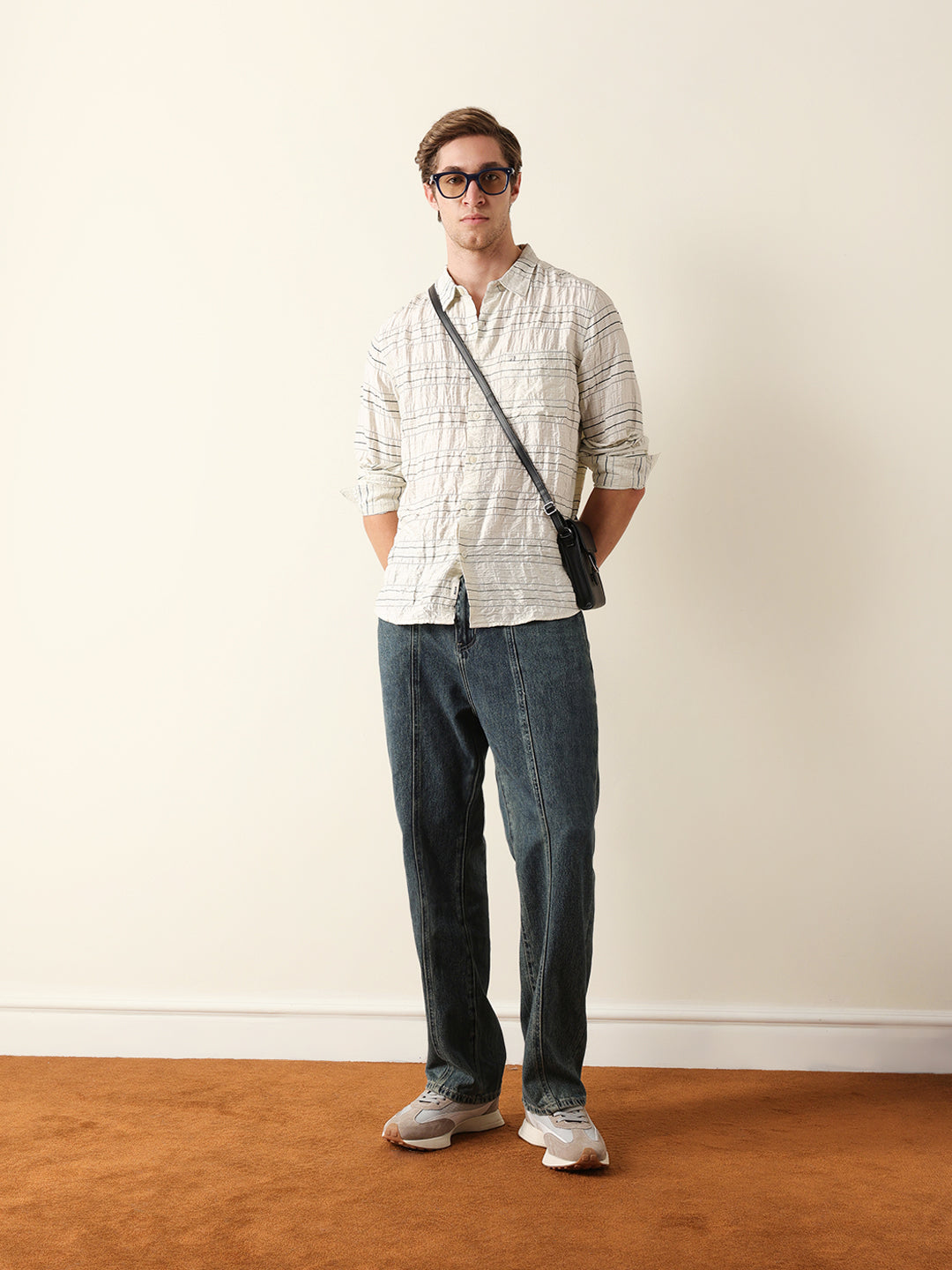 Men Long Sleeves Shirt