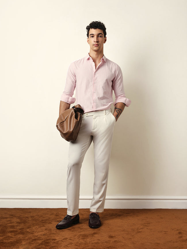 Men Modern Fit Casual Shirt