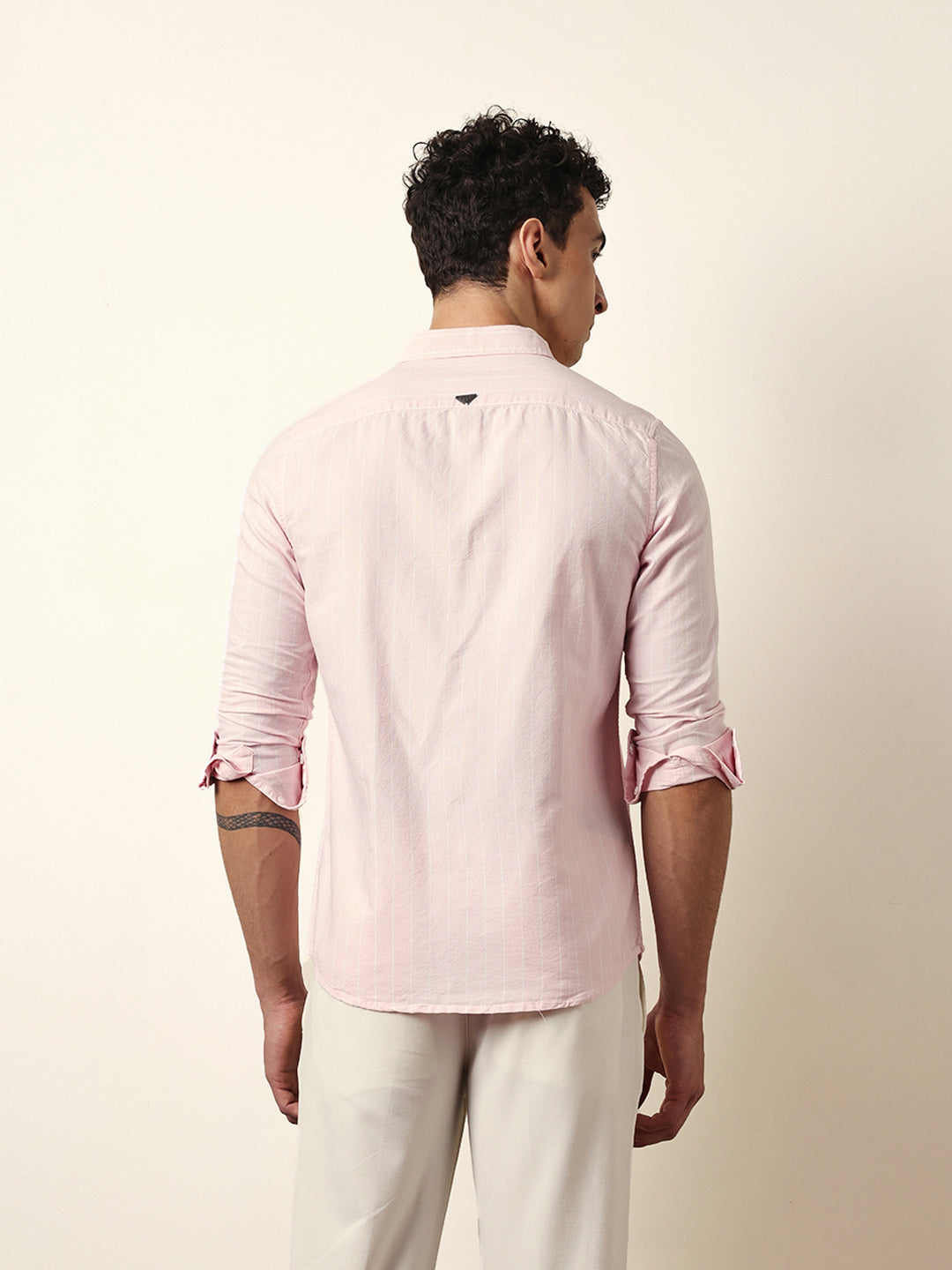 Men Modern Fit Casual Shirt