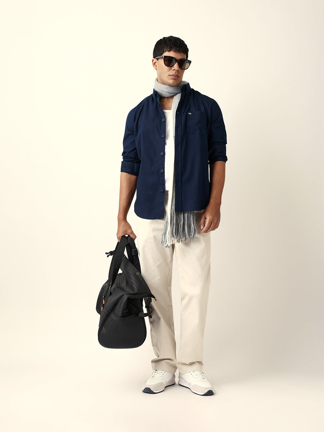 Men Blue Casual Shirt