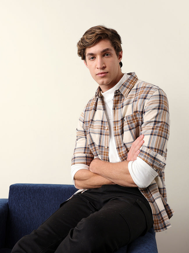 Men Long Sleeves Shirt