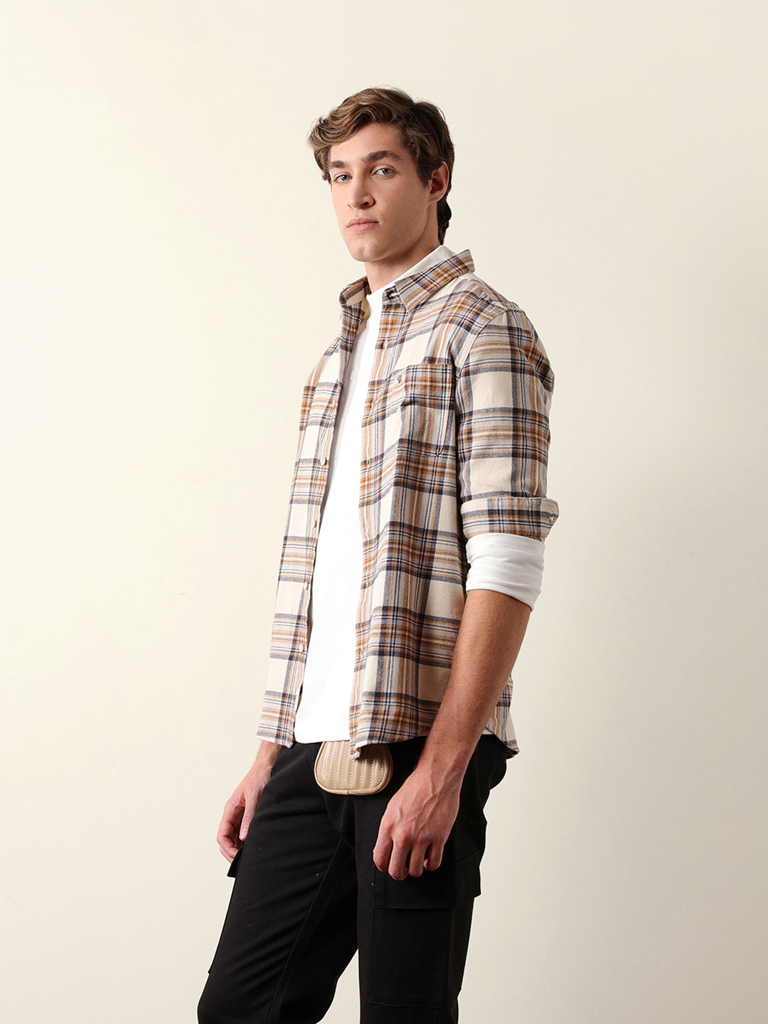 Men Long Sleeves Shirt