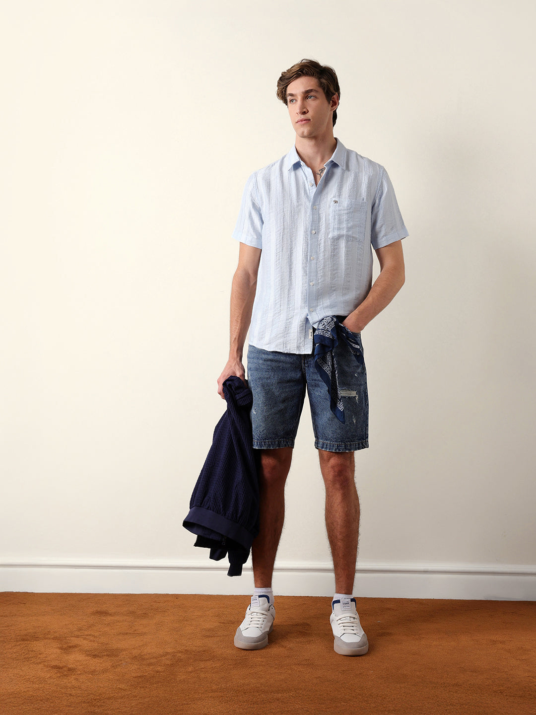 Men Shorts Sleeve Shirt