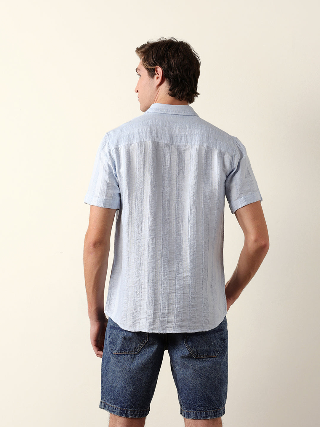 Men Shorts Sleeve Shirt
