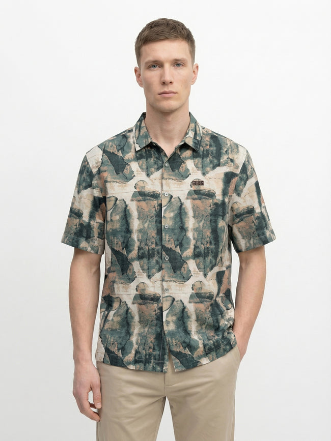 Men Multi Printed Overshirt