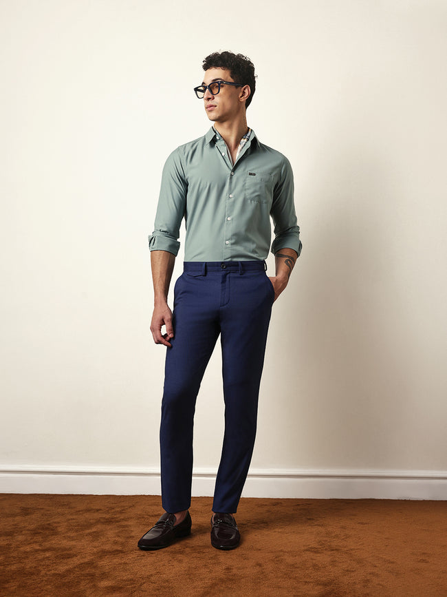 Men Modern Fit Casual Shirt