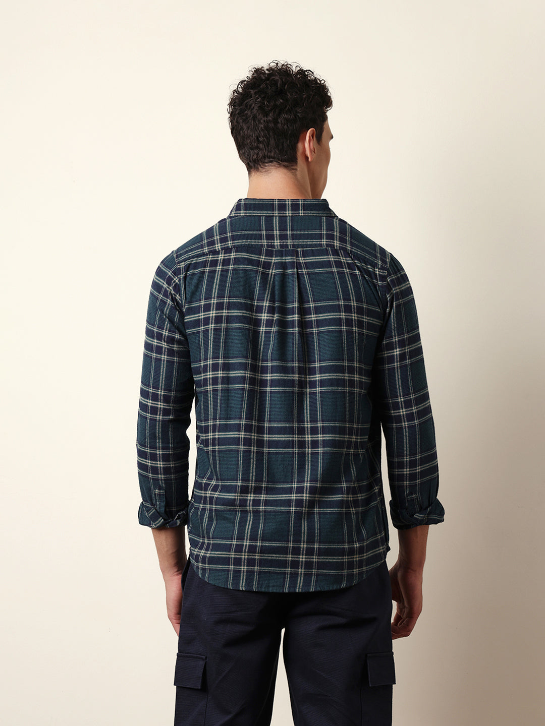 Men Modern Fit Casual Shirt