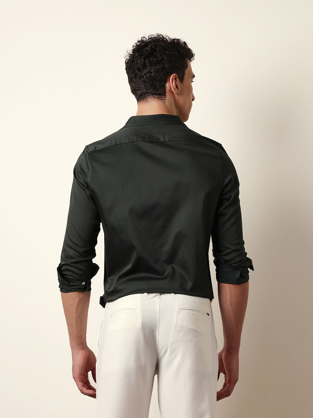 Men Modern Fit Casual Shirt