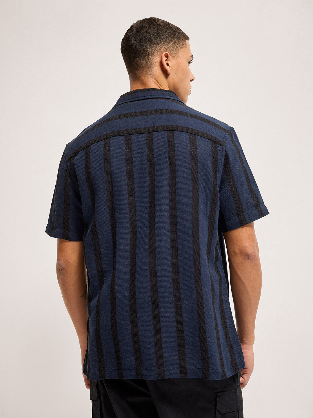 Men Blue Casual Shirt
