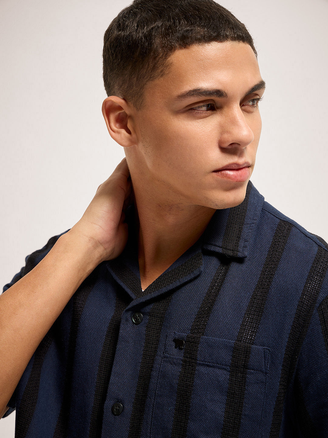 Men Blue Casual Shirt