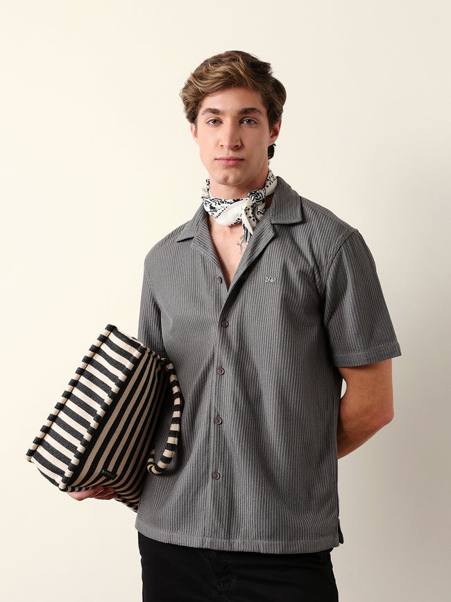 Men Shorts Sleeve Shirt