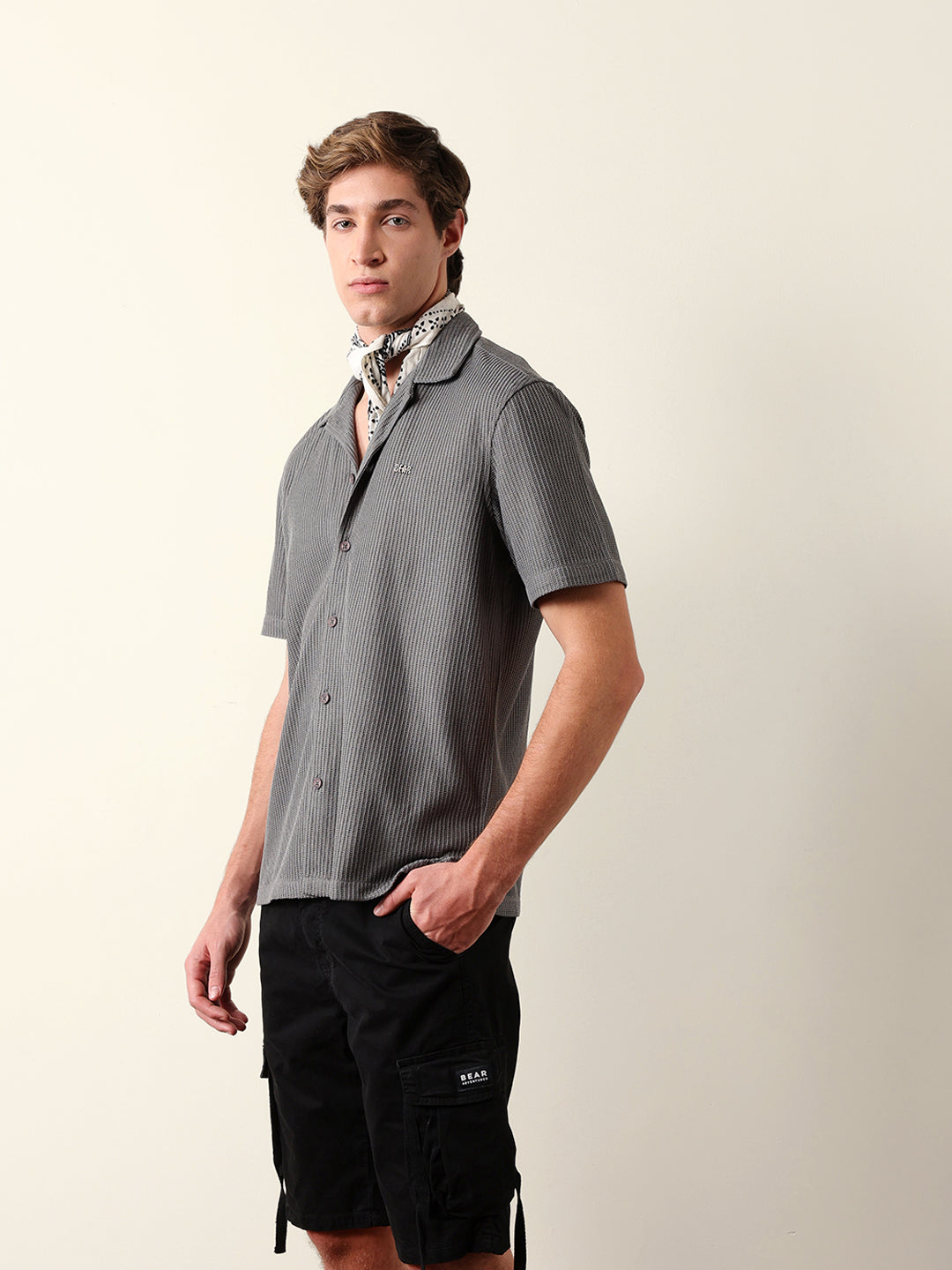 Men Shorts Sleeve Shirt
