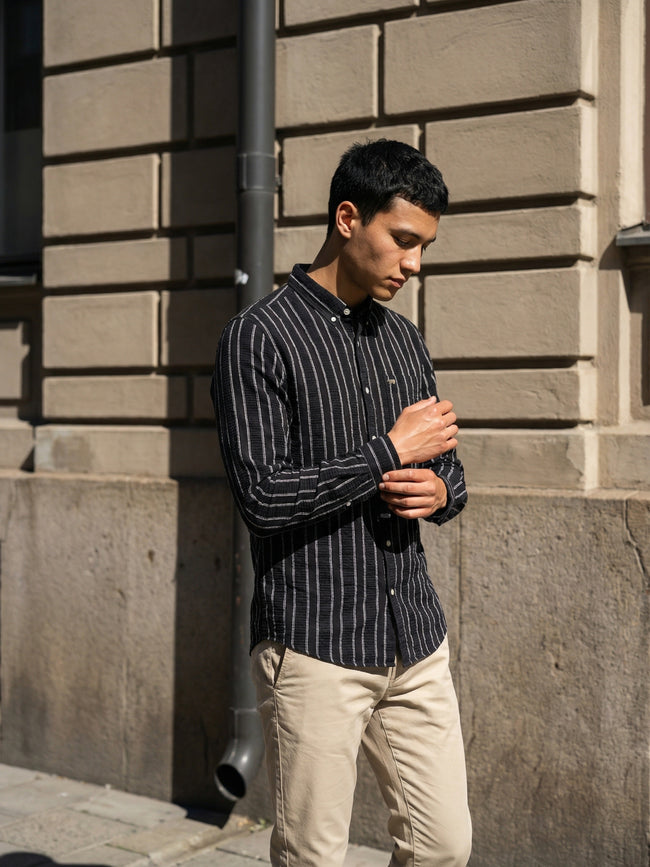 Men Black Casual Shirt