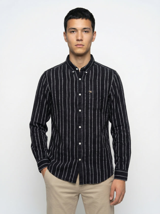 Men Black Casual Shirt