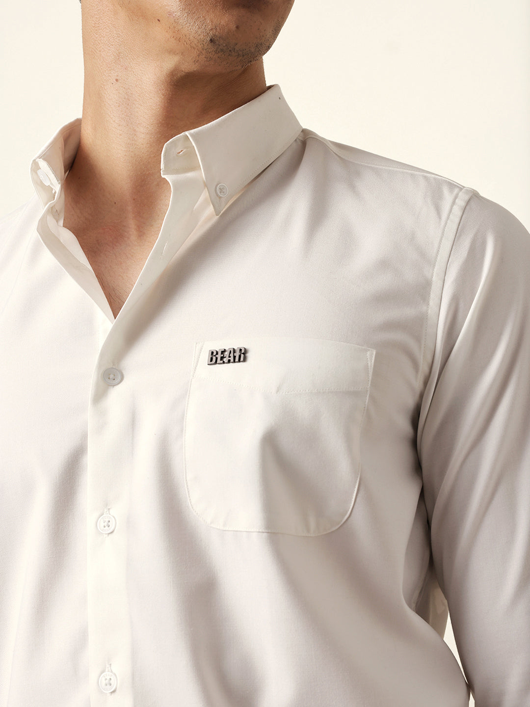 Men Modern Fit Casual Shirt