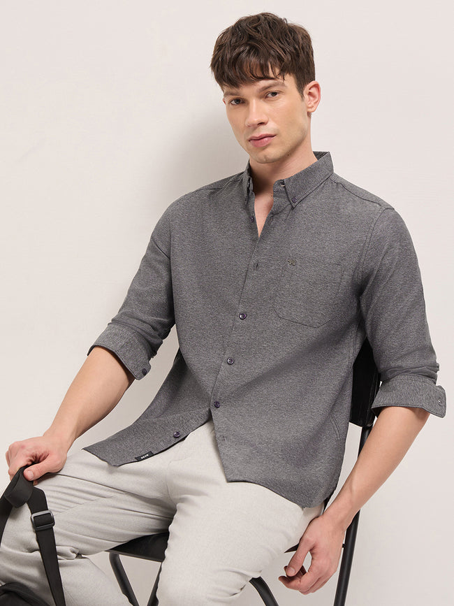 Men Blue Casual Shirt