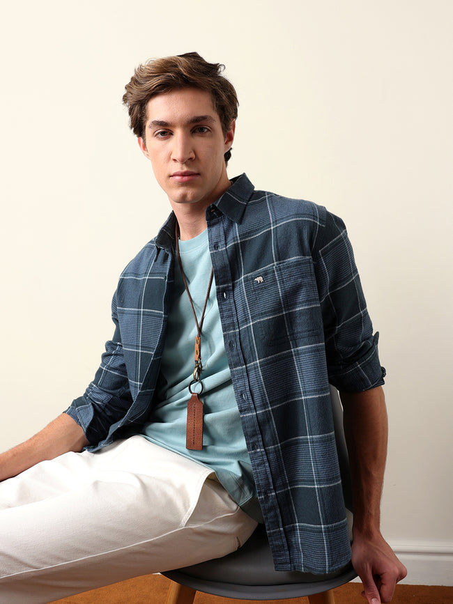 Men Long Sleeves Shirt