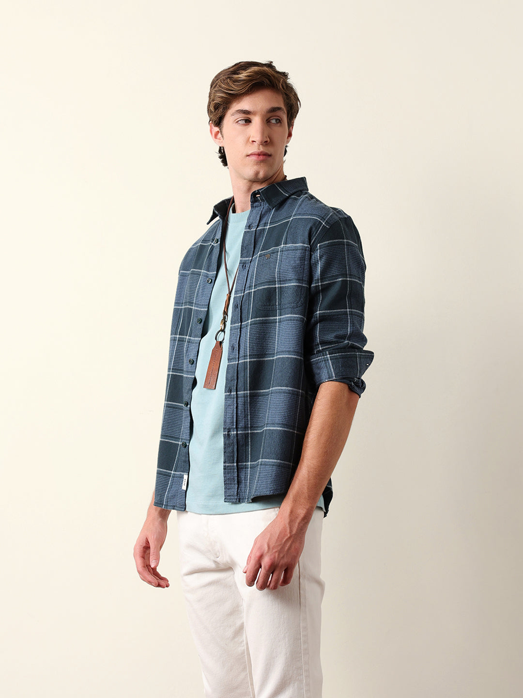 Men Long Sleeves Shirt