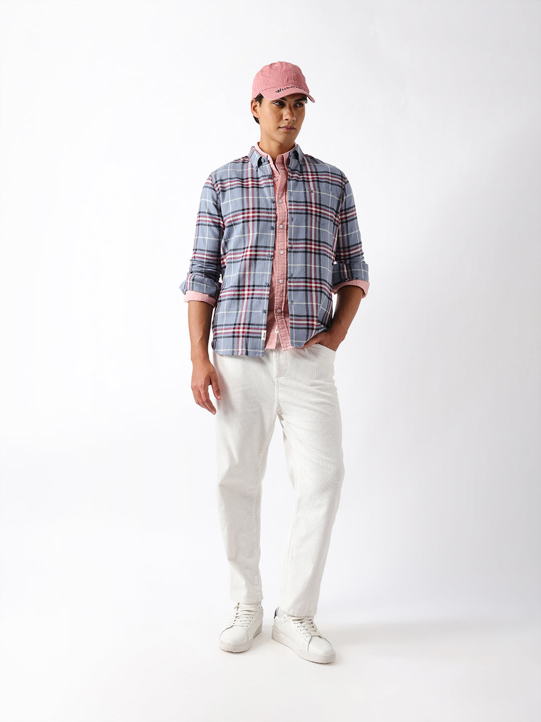 Men Multi Checked Shirt