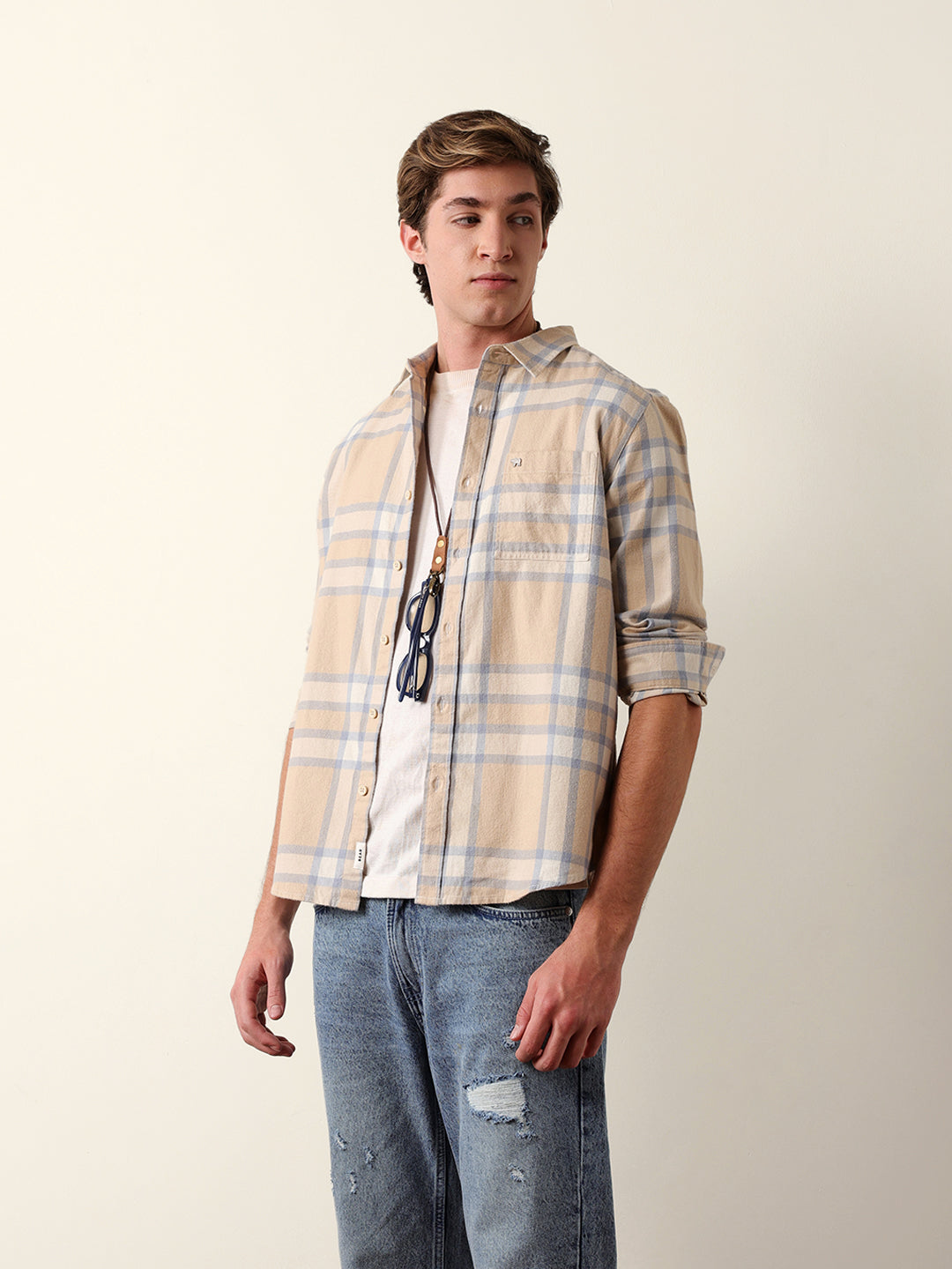 Men Long Sleeves Shirt