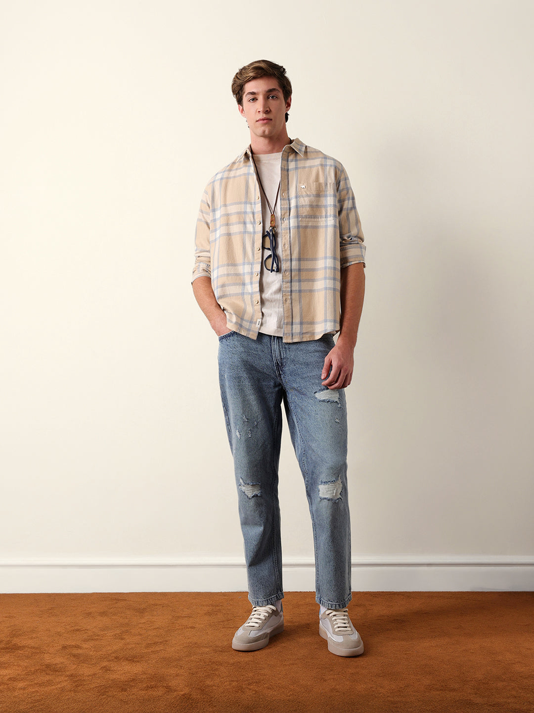 Men Long Sleeves Shirt