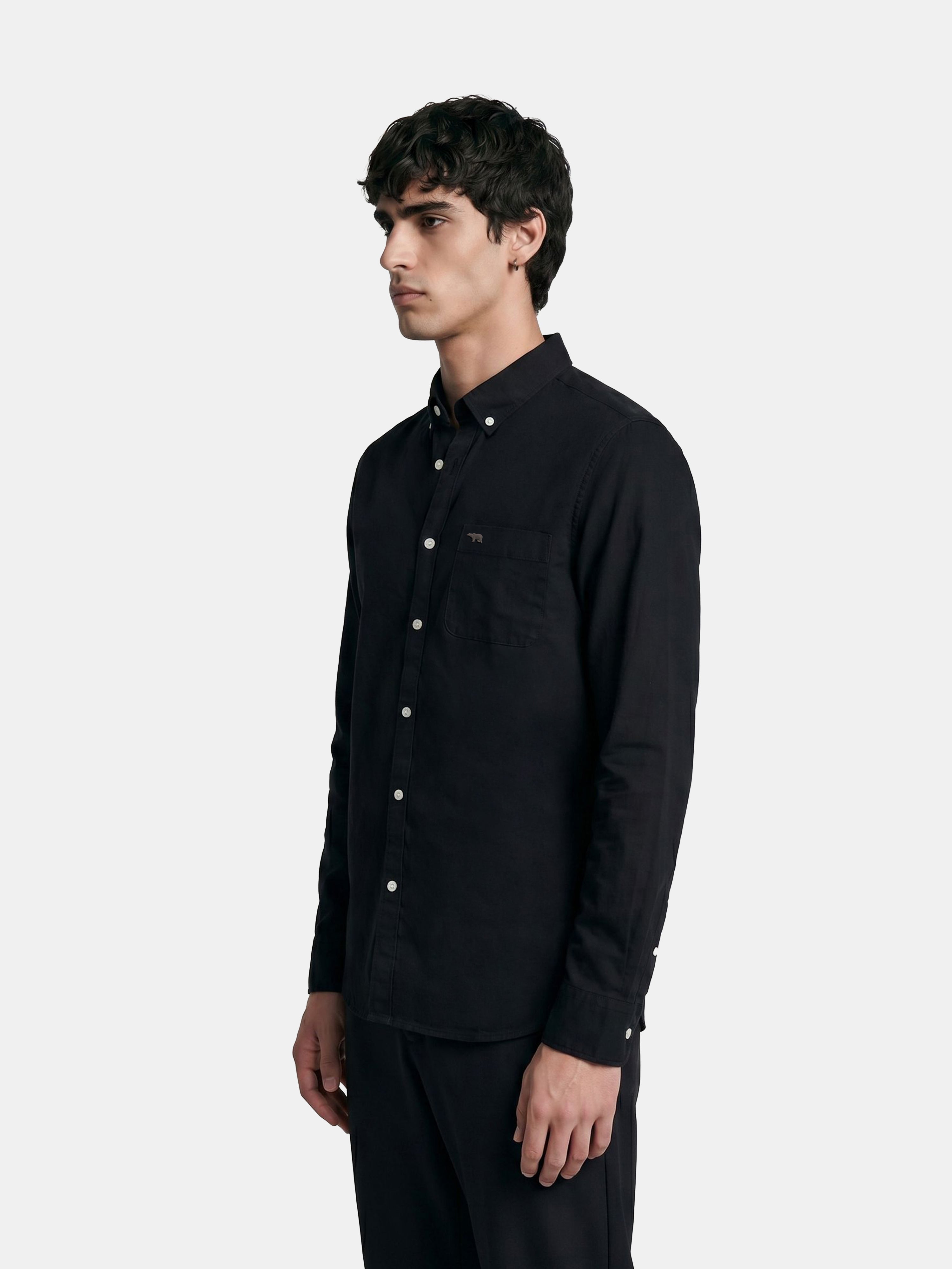 Men Black Casual Shirt