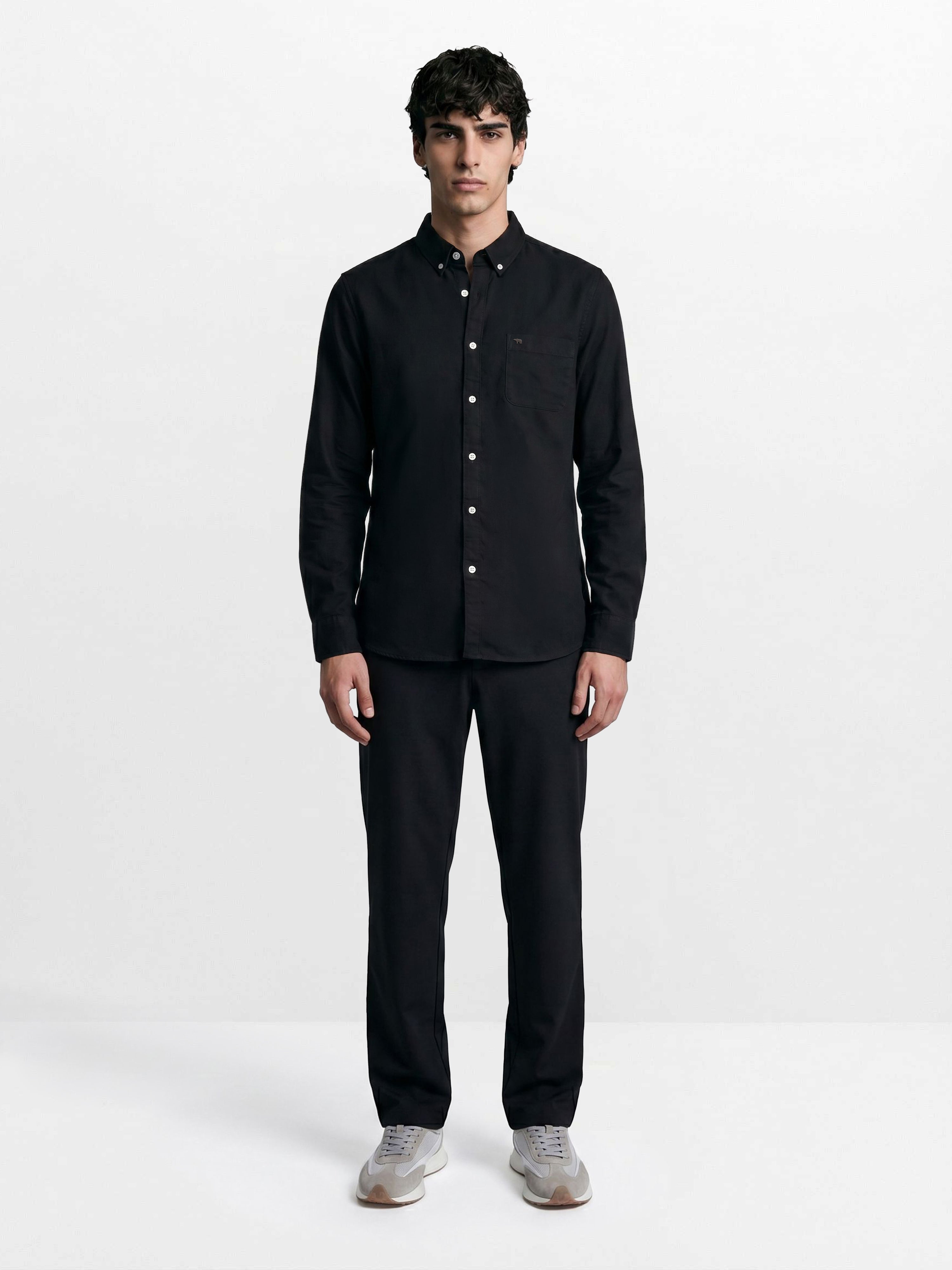 Men Black Casual Shirt