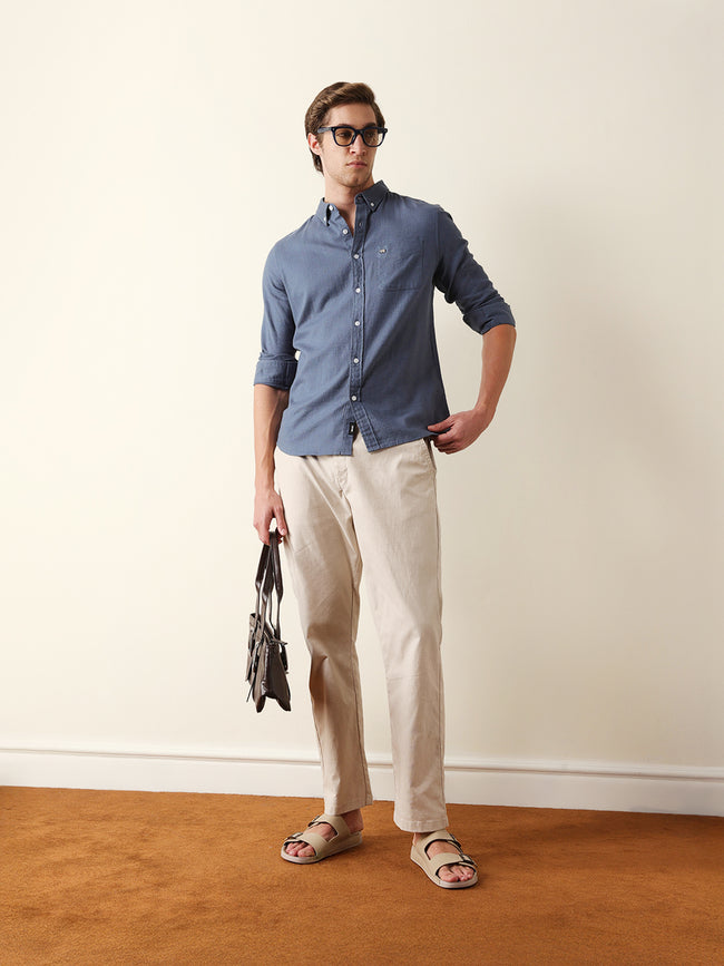 Men Long Sleeves Shirt