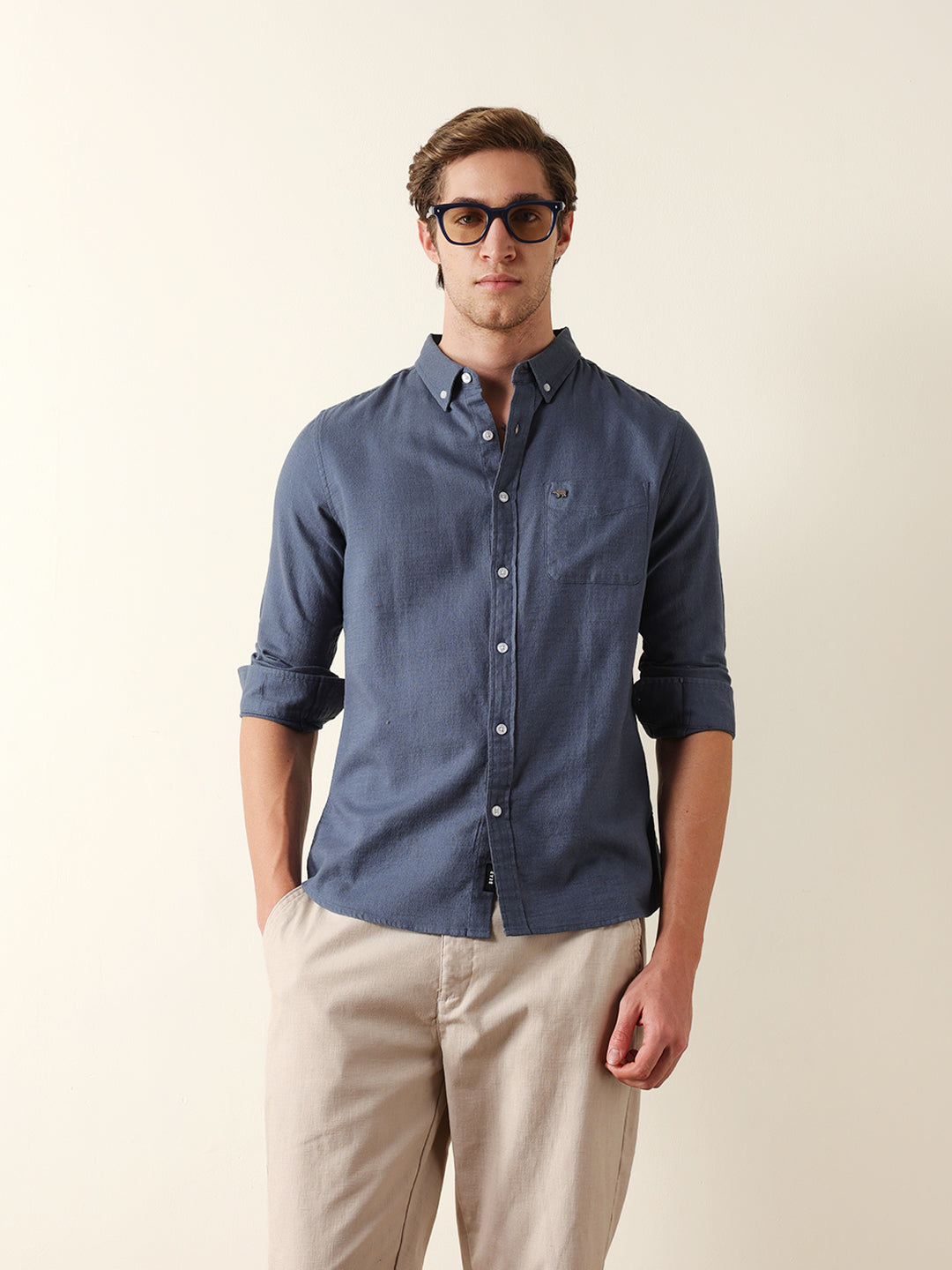 Men Long Sleeves Shirt