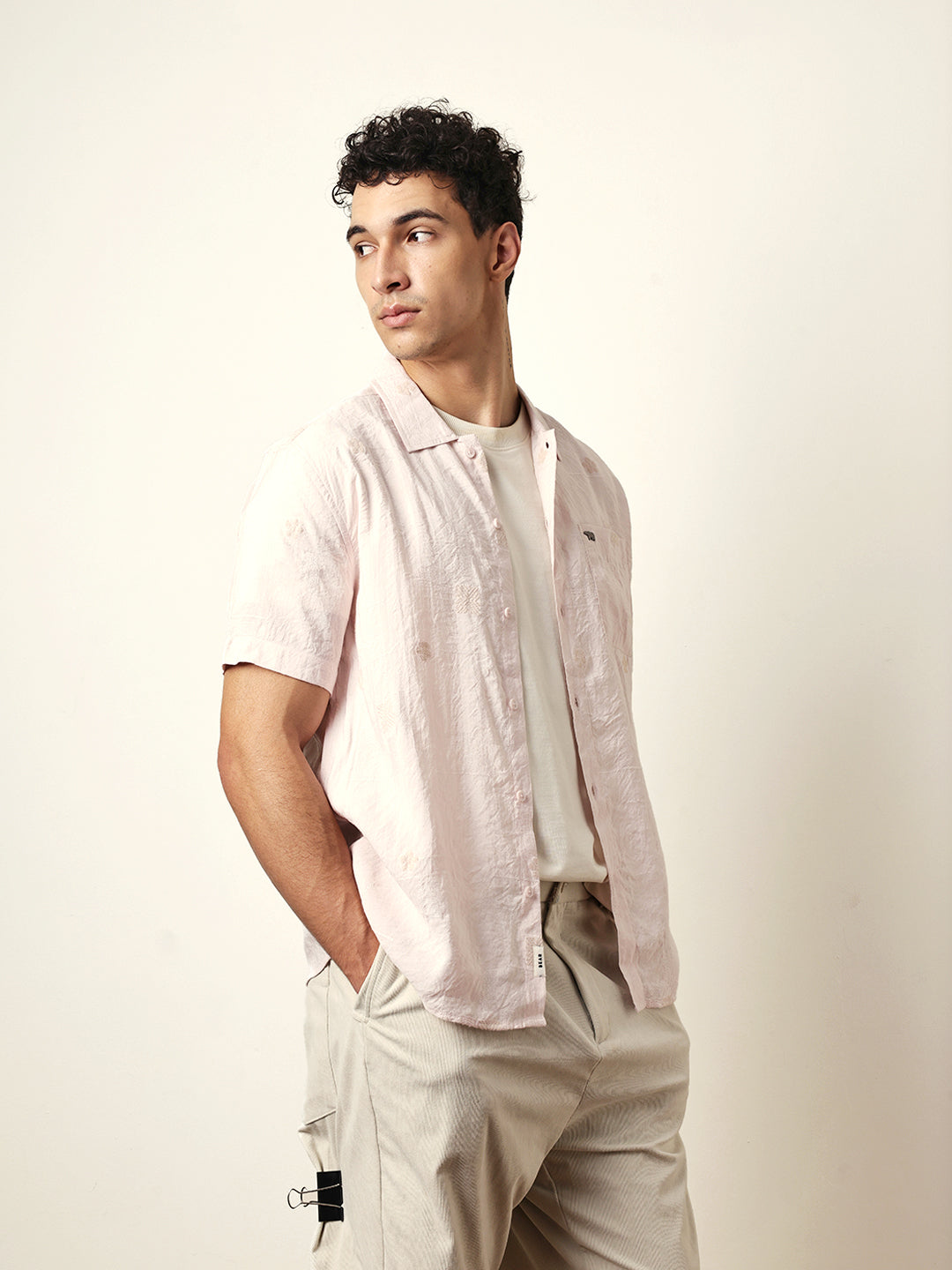 Men Modern Fit Casual Shirt