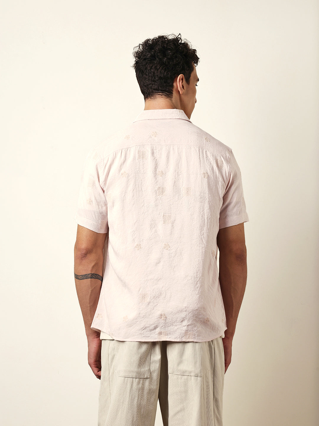 Men Modern Fit Casual Shirt