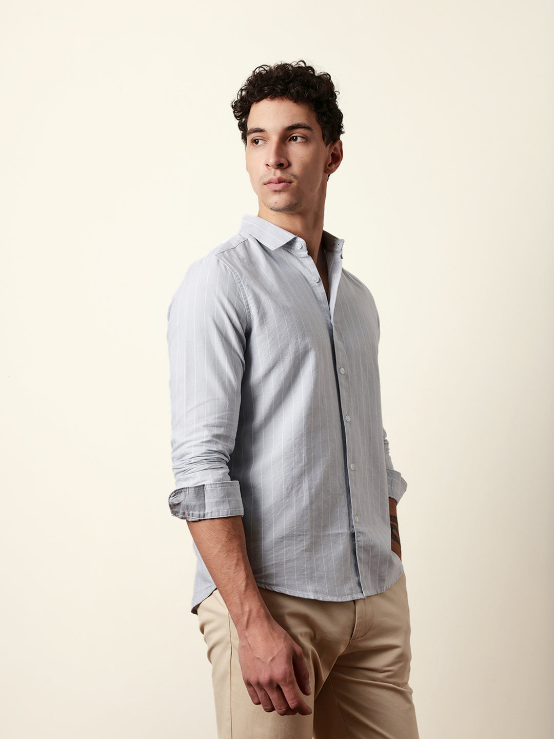 Men Checked Casual Full-Sleeve Shirt