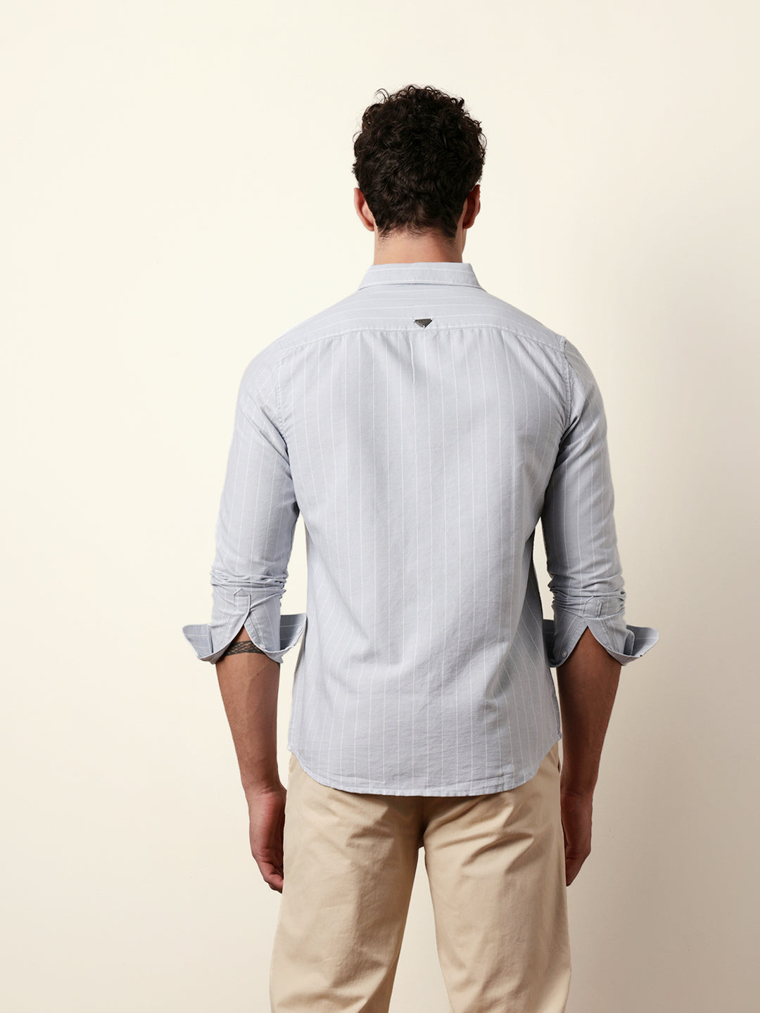 Men Checked Casual Full-Sleeve Shirt