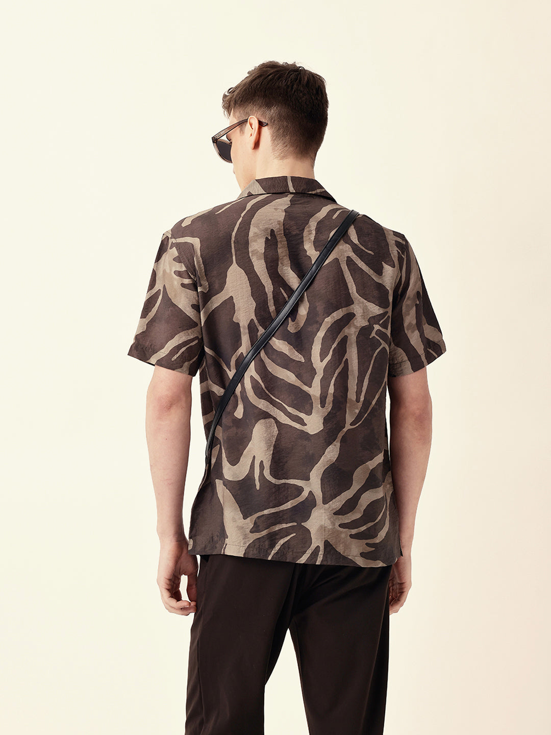 Men Casual Abstract Print Shirt