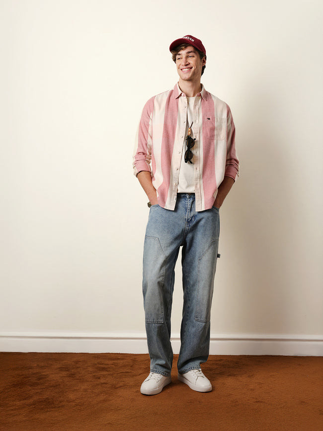 Men Checked Casual Full-Sleeve Shirt