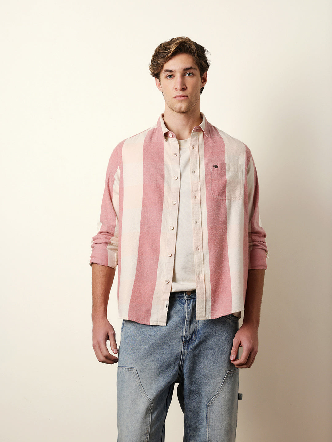 Men Checked Casual Full-Sleeve Shirt