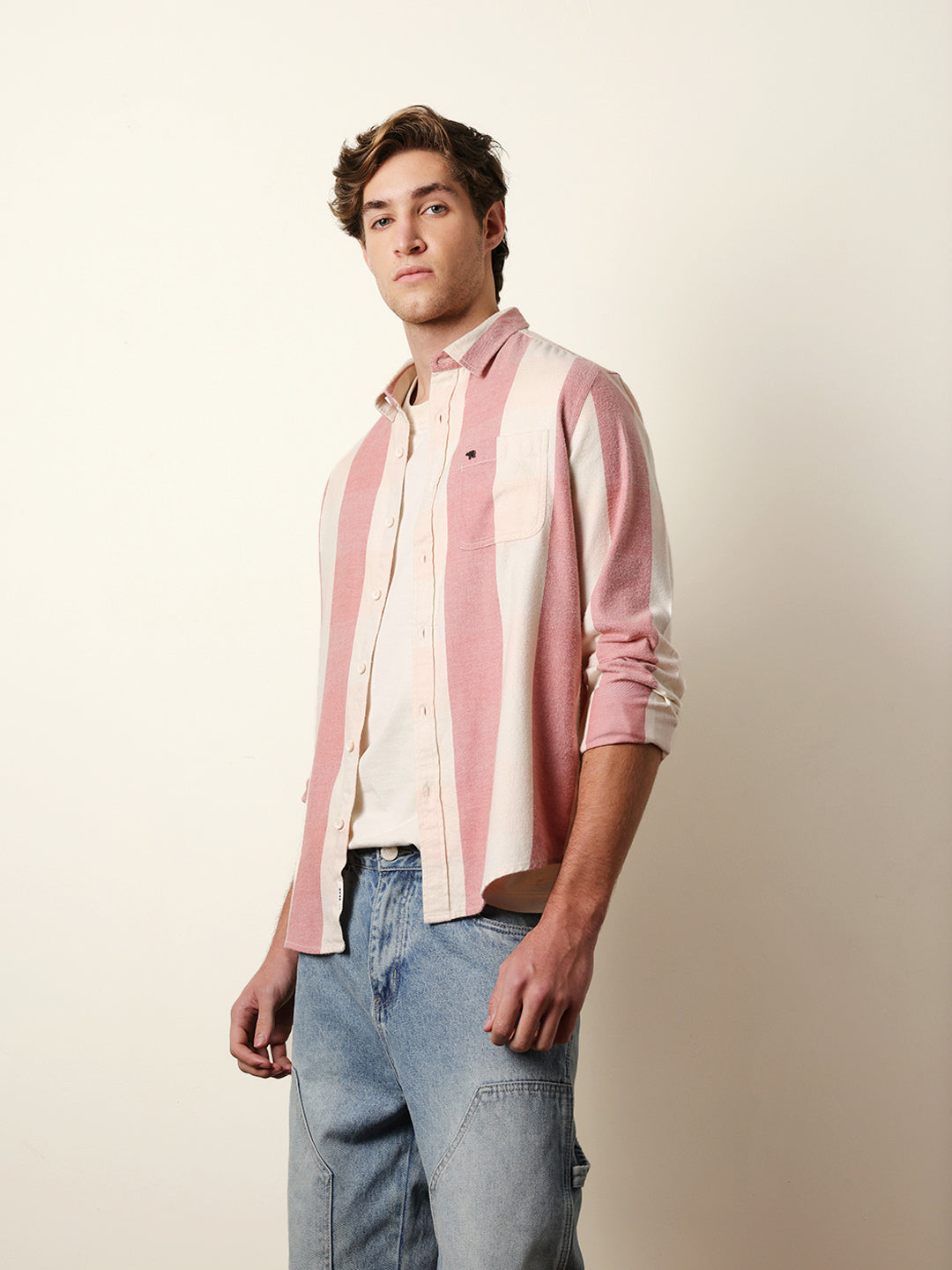 Men Checked Casual Full-Sleeve Shirt