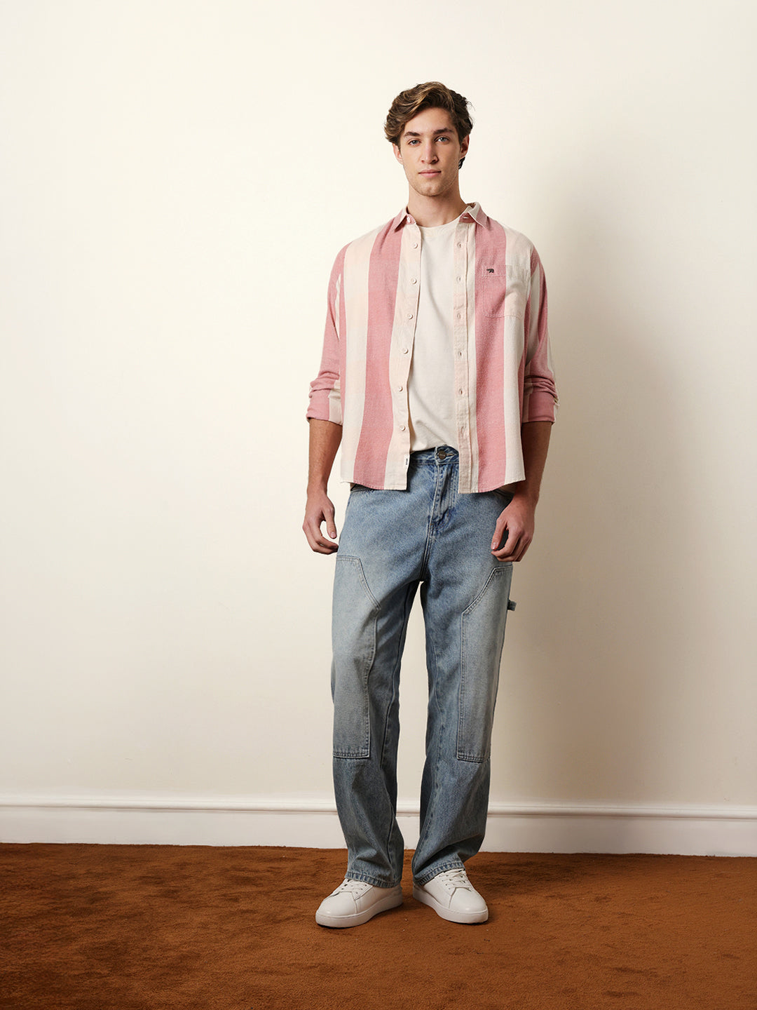 Men Checked Casual Full-Sleeve Shirt