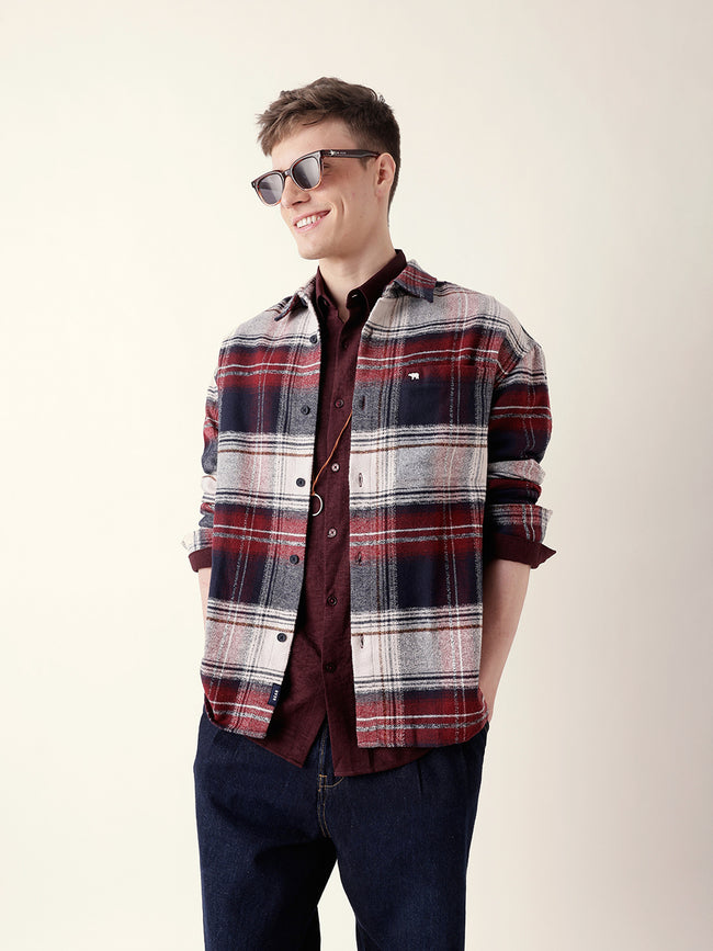Men Modern Fit Casual Shirt