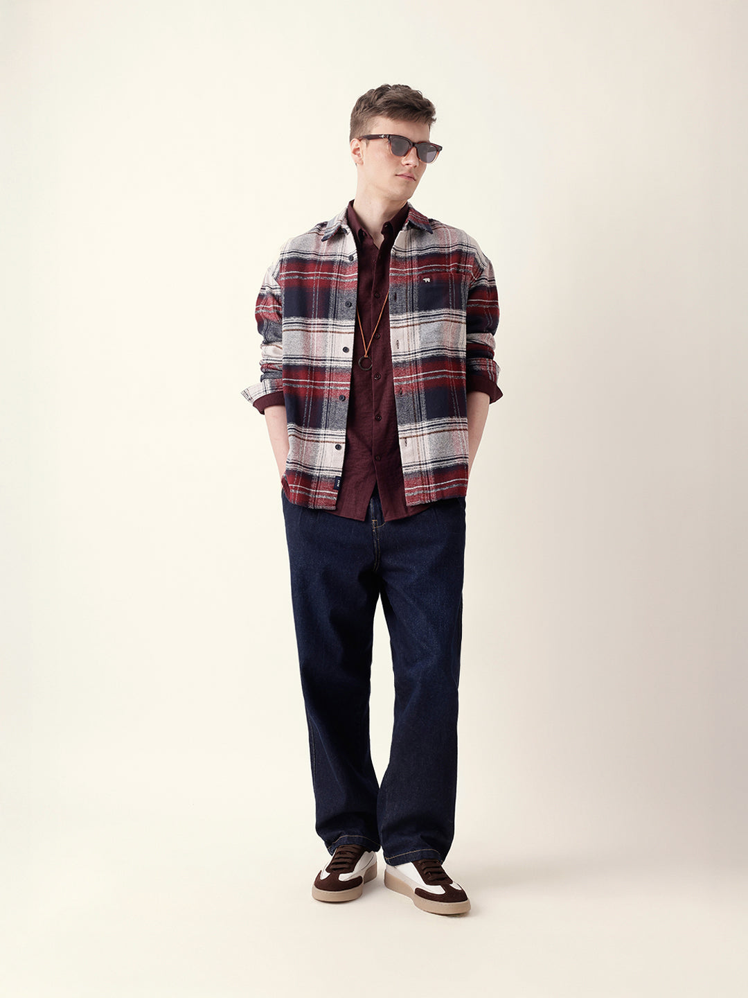 Men Modern Fit Casual Shirt