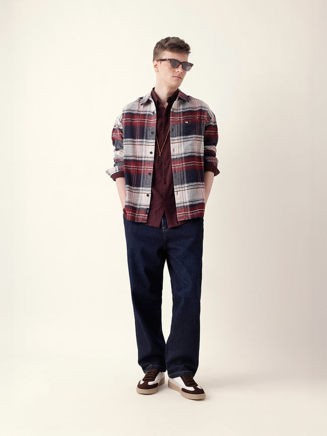 Men Modern Fit Casual Shirt