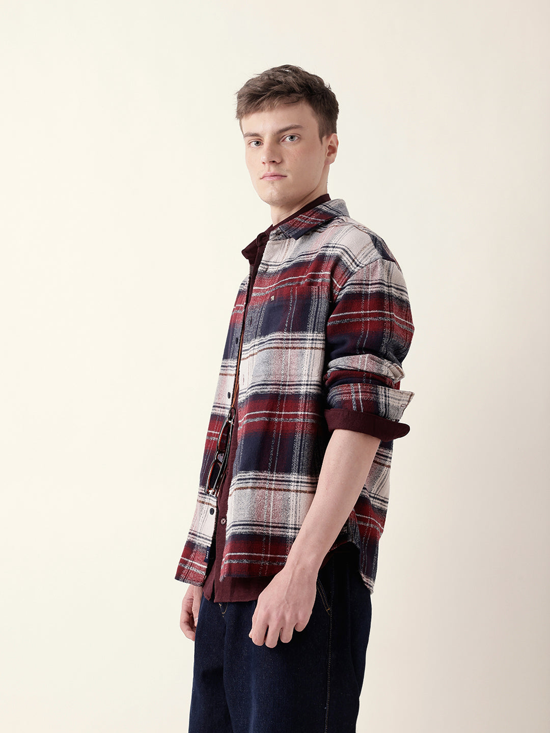 Men Modern Fit Casual Shirt