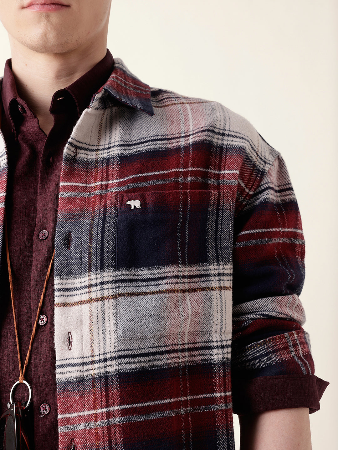 Men Modern Fit Casual Shirt